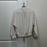 Amanda Uprichard EUC Ivory White Crepe Matilde Keyhole Top Size Large $194 Photo 2