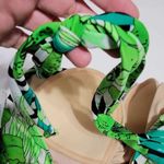 Swimsuits for All S4A Swim Sexy Floral Palm Tropical Halter Tankini Plus 18 NEW Green Photo 11