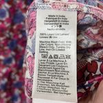 J.Crew  Afternoon Linen Sun Dress in Berry Floral BR439 Women's Size Medium Photo 9