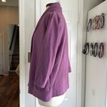 Pacas Pima alpaca open cardigan Purple Size M Photo 11
