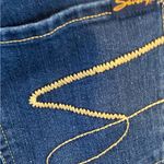 7 For All Mankind Dark Blue Jean Bermuda / long Shorts sz 12 Photo 4