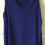 Banana Republic flowy tank blouse, royal blue, S Photo 0