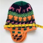 The Elder Statesman 100% cashmere hat NWT Orange Photo 3