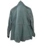 Madden Girl Jacket Green Cargo Utility Cinched Drawstring Waist Womens Medium Photo 1