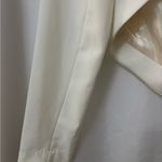 Mustard Seed  Cream Blazer with Asymmetrical Zipper Photo 3