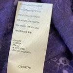 Free People  Mini Dress Womens XS Mirror Mirror Black Combo Velvet burnout y2k‎ Photo 6