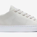 Greats Brooklyn The Royale Knit 2.0 White Grey‎ Low Top Sneakers Women’s Size 10 Photo 0