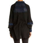 Free People Black Blue Bohemian Sweater Photo 1