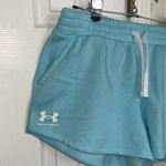 Under Armour Baby Blue Cotton Blend Loose Elastic PullOn Shorts w/ Drawstring-XL Photo 2