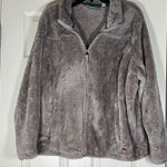 Free Country Women's Gray Full Zip Sherpa Jacket Size XXL Photo 0