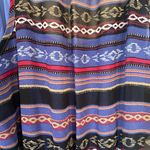 Lorena Rose sleeveless maxi dress Boho lined tie belt colorful women’s size S Multiple Photo 6