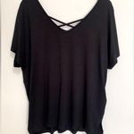 F&F  Low Shoulder, Criss Cross Strap Neckline, Women’s Top Size 8. NWOT Photo 0