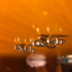 treble clef silver earrings Photo 1
