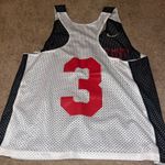 Nike  Dri-Fit reversible lacrosse jersey in white and black, Gwynedd mercy university size medium  Photo 1