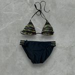 OP  Black Embroidered‎ Bikini Set Photo 3