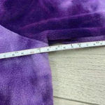 Green Tea Purple Tie Dye Fleece Size Small Photo 6