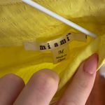 Mi Ami Francesca's Yellow Blouse Top Photo 4