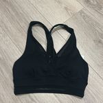 Fabletics BNWOT Lola Black Mesh Wrap Sports Bra Size XS Photo 3