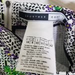 SPORT MAX CODE Size 8 Black, White, Green Floral A Photo 2