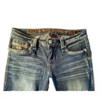 Rock & Republic Women Jean Sz 31 Manisa Studs rhinestones Bling Cropped Western Photo 4