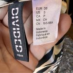 H&M  Divided‎ Zebra Mini Satin Slip Cowl Neck, Dropped & Cross Back, Size Small Photo 9