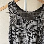 Free People Super cute racer back Aztec print soft tank Photo 1