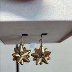 Betsey Johnson | Gold Bow Christmas Earrings π Photo 5