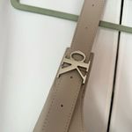 Calvin Klein  Archive Hardware Buckle Shoulder Bag Taupe Gray Photo 2
