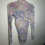 Timing  Multicolor Swirl Mini Dress Photo 1