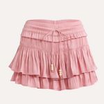 Flannel HARMONY FRILL SHORT Pink Size XS Photo 0