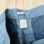 Dalia Collection  linen chambray denim shorts sz 6 Photo 3