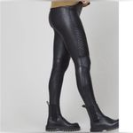 Spanx lightweight Moto Leggings Size large slimming contoured Photo 1