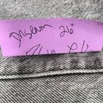 PacSun  Women's Gray High Rise Straight Distressed Denim Jean - Size 22 - VGUC Photo 6