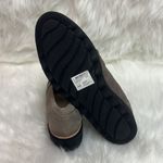 Clarks  Sharon Dasher Pewter Suede Loafers Knotted Size 10 Bin15 Photo 6