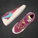 Nike New Kaws Sacai Blazer Low Purple Dusk Photo 1