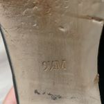 Talbots  black Leather Loafers  Flats Womens 9.5 Top tie accent Slip on Casual Photo 9