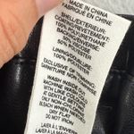 Avec Les Filles  Black Faux Leather Paperbag Waist Pants‎ Women's Size S Photo 9