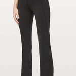 Lululemon  Black Groove Pant Bootcut 32" - Size 4 Photo 0