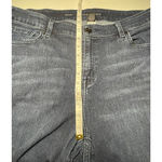 Lane Bryant Women's Plus Size 20R Skinny Jeans Blue Denim Dark Wash Fringe Photo 8