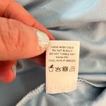 Lovers + Friends  baby blue lace scallop hem party dress size small Photo 9