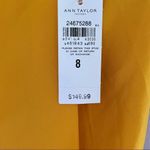 Ann Taylor  Factory goldenrod yellow lace crochet open blazer jacket 8 NWT Photo 7