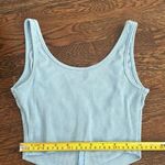 Blue Cropped tank top XS Photo 6