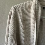 American Eagle 🛍️  Cream Knit Cardigan Size Medium Photo 3