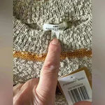 Mason & Belle NWT  Textured Long Sleeve Stripe Sweater ~ large Photo 6