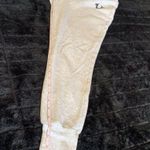 True Religion WOMEN'S GRAY HORSESHOE JOGGERS WITH BLACK CRYSTAL LOGO SIZE SMALL Photo 8