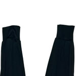 Elan  Boutique Jogger Pants S Black‎ Modal Blend Foldover Waist Lounge Leisure Photo 3