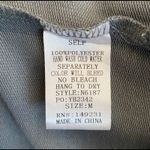 Kori  America Shirt Womens Medium Gray Ivory Hoodie‎ Sweatshirt Basic Oversized Photo 6
