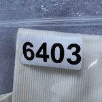 Guess Abalien Seamless Rib Leggings M Women White Logo Waistband Stretch Skinny Photo 9