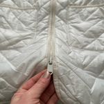 Athleta  Mendocino Coat Zipper Front Belted Magnolia White Puffer Women’s Size XS Photo 7