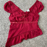 LA Hearts Red  babydoll top  Photo 0